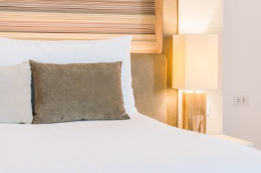 Güzel lüks otel yatak odası