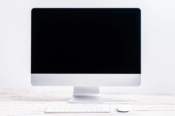 Lege desktopcomputer — Stockfoto