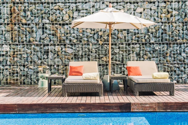 Hotel piscina resort — Fotografia de Stock