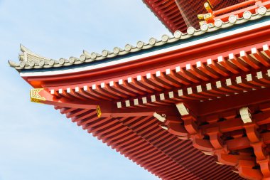 Güzel mimari Sensoji Tapınağı