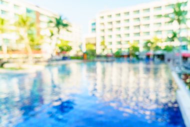 Havuzu otel resort bulanıklık