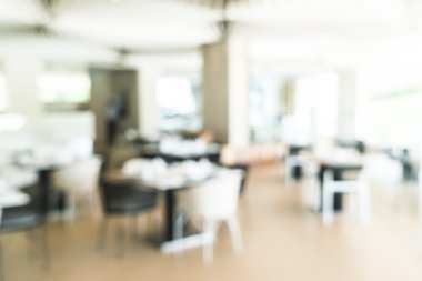 Restoran arka plan bulanıklık