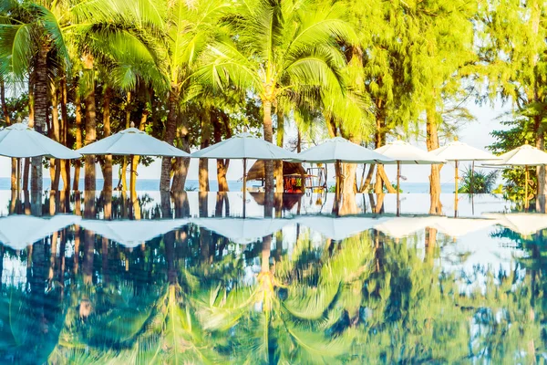 Hotel resort bazén — Stock fotografie