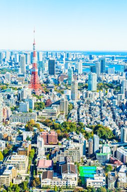 Tokyo cityscape manzarası