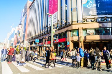 tokyo Ginza bölgesinde