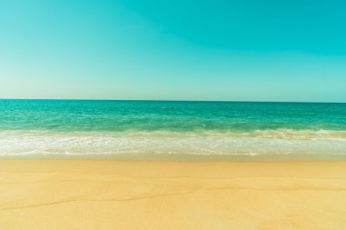 Güzel sahil ve deniz