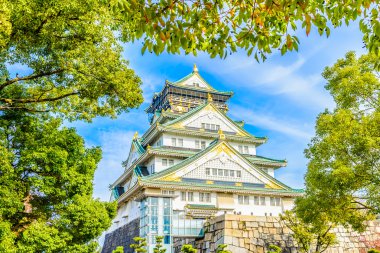 Güzel mimari Osaka Kalesi