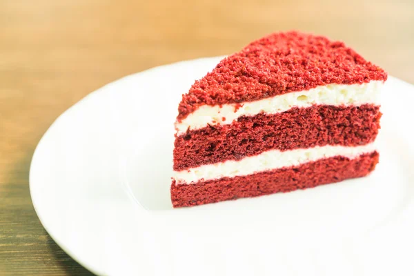 Rote Samttorte — Stockfoto