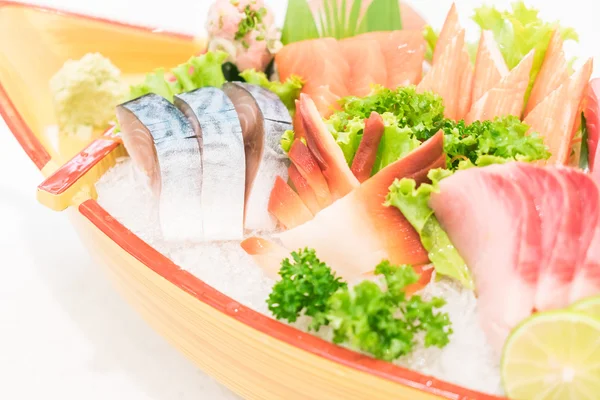 Raw fresh Sashimi — Stock Photo, Image
