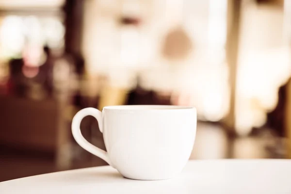 Tazza di caffè caldo — Foto Stock