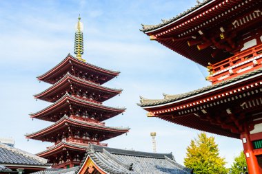 Güzel mimari Sensoji Tapınağı