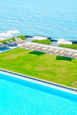 güzel lüks otel havuzu resort