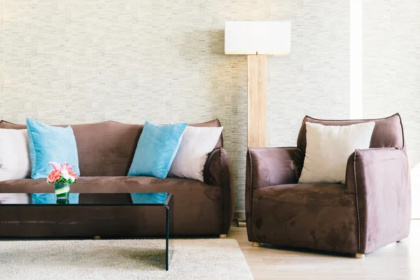 Luxusní interiér obývacího pokoje — Stock fotografie