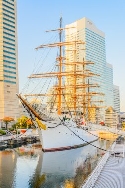 Nippon Maru tekne Yokohama