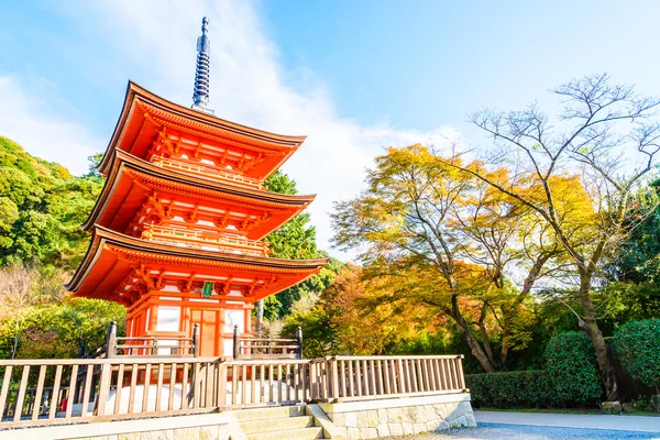 Temple Kiyomizu dera en automne — Photo