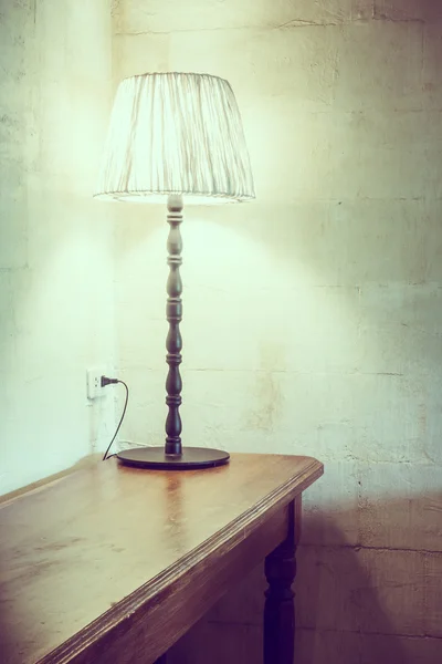 光のテーブル ランプ — ストック写真