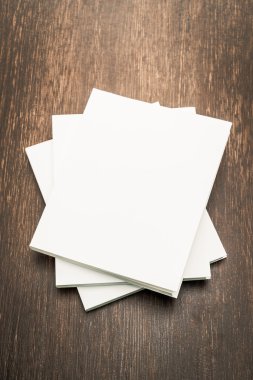 Boş beyaz defterlerini sahte