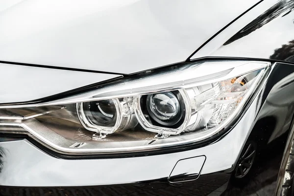 Headlight lampa bil — Stockfoto
