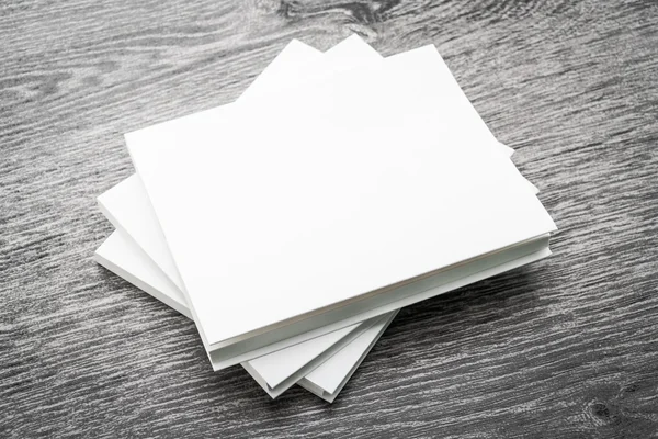 Blank white mock up books