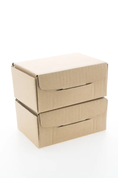 Brown boxes mock up — Stock Photo, Image