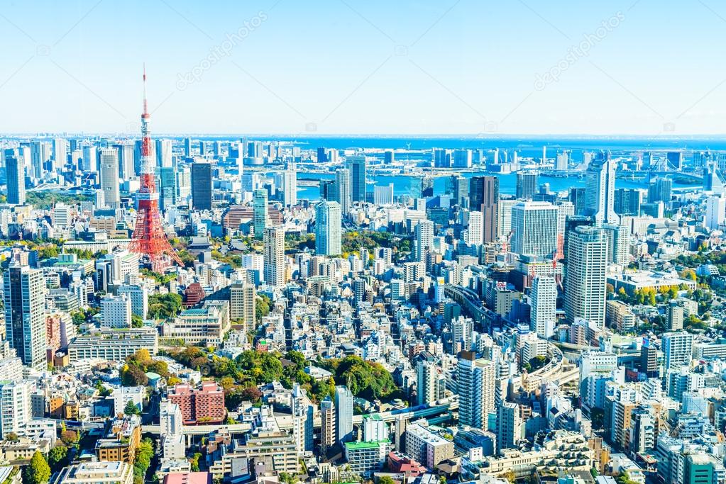 Tokyo cityscape skyline