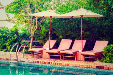 Güzel lüks hotel Yüzme Havuzu