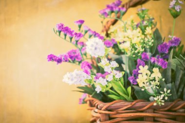 Güzel vintage çiçekler