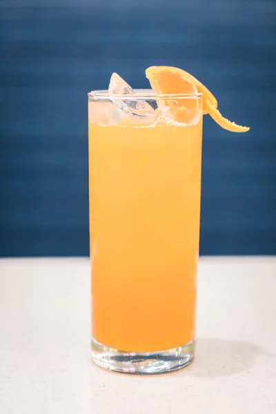 Bicchiere succo d'arancia — Foto Stock