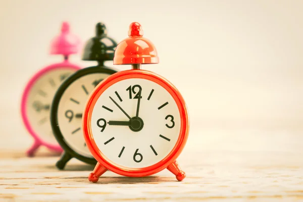 Relógios de alarme clássicos — Fotografia de Stock