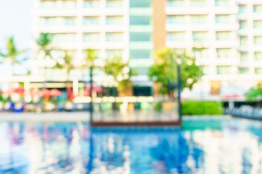 Havuzu otel resort bulanıklık