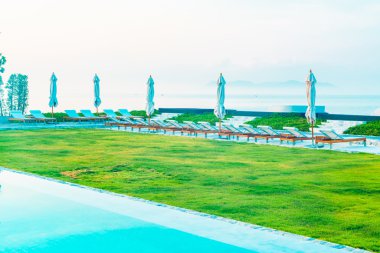 Güzel lüks hotel Yüzme Havuzu