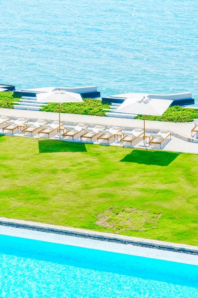 Luxus Hotel Pool Resort — Stockfoto