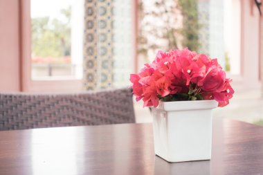 Bougainvillea çiçek vazosu