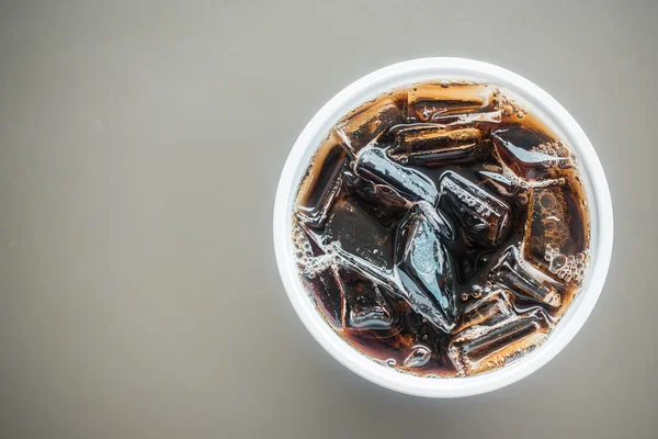 Ice cola glass — Stock Photo, Image