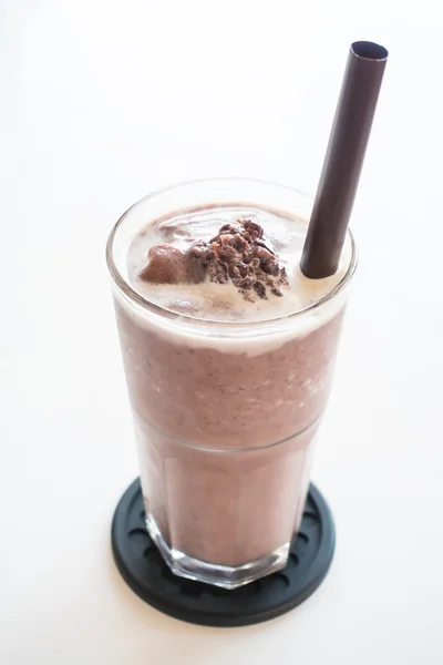 Choklad frappe glas — Stockfoto