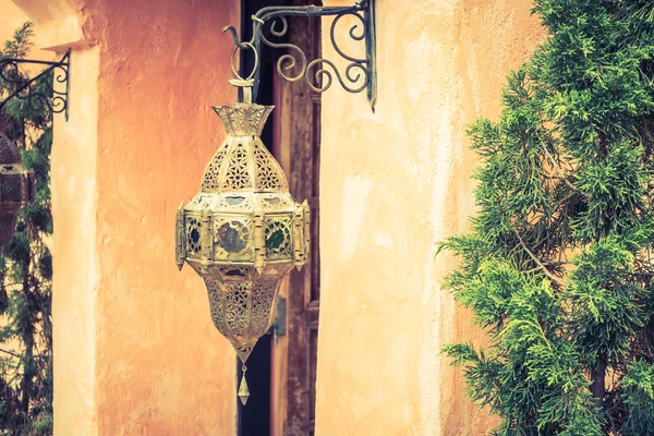 Lucerny světlo lampy s Marokem stylu — Stock fotografie