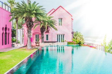 Güzel lüks Yüzme Havuzu resort