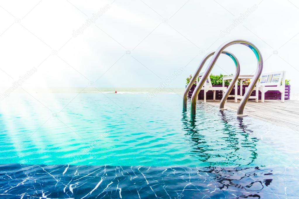 Beautiful luxury Swimming pool resort