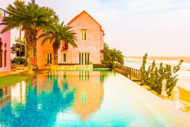 Güzel lüks Yüzme Havuzu resort