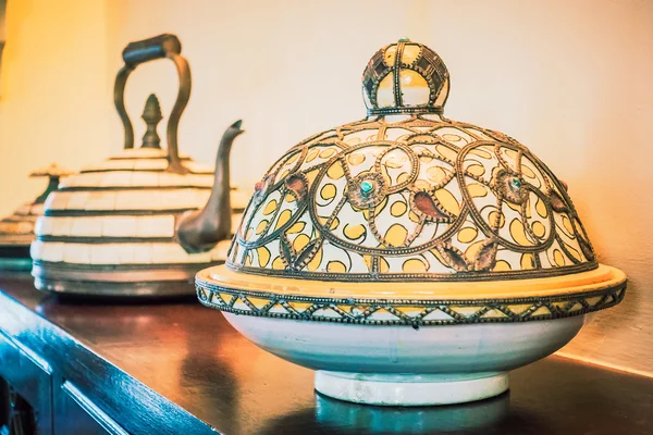 Decoração para casa com estilo marroquino — Fotografia de Stock