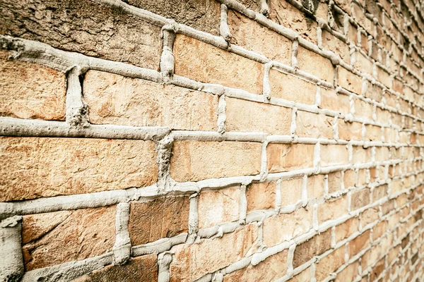 Old vintage brick wall background