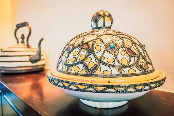 Decorazione domestica con stile marocchino — Foto Stock