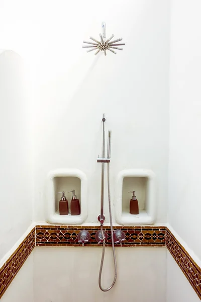 Bathroom shower interior — Stock Photo, Image