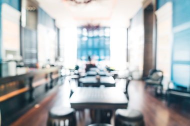 Otel lobisinde bulanıklık