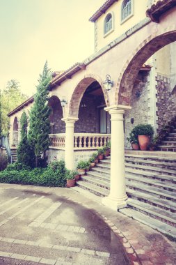 eski beton merdivenler