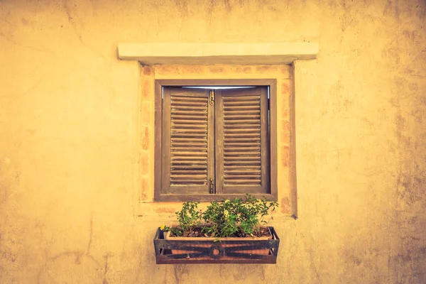 Beautiful Window in italy style — Stock Photo, Image
