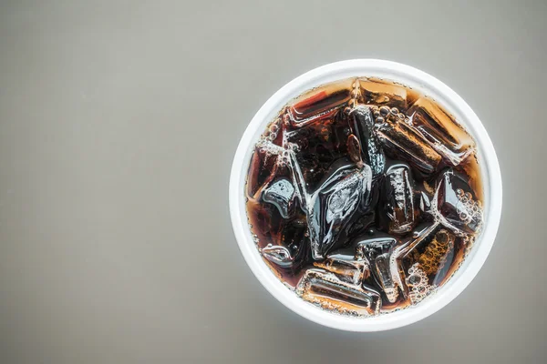 Ice cola glas — Stockfoto