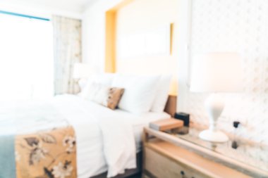 Otel odasında bulanıklık