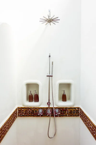 Bathroom shower interior — Stock Photo, Image
