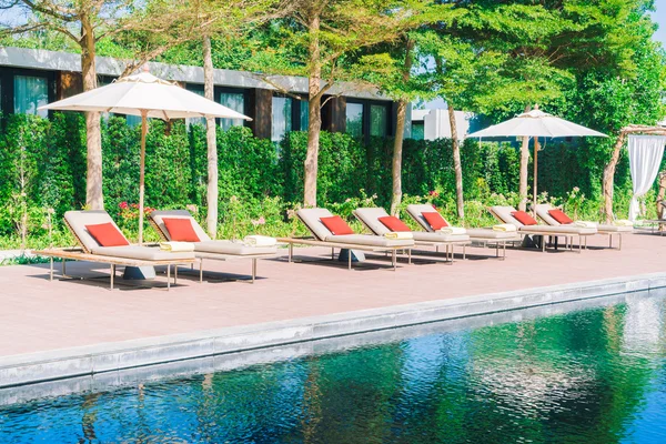 Luxe Hotel zwembad resort — Stockfoto